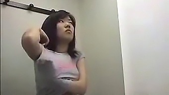 Voyeuristic Footage Of Women Changing In A Dressing Room