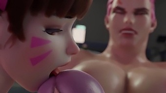 Cartoon Shemale Zarya'S Anal Adventure In Hd