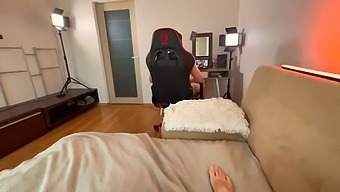 I Couldn'T Resist Watching My Boyfriend Pleasure Himself And Decided To Record It. The Full Video Is Now Available On Xvideo Red
