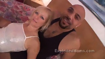 Blonde Amateur Takes On Big Black Cock In Steamy Video