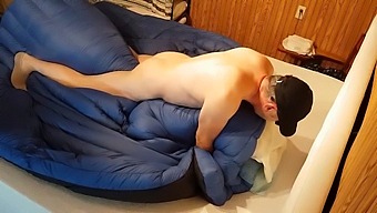 Rubbing Against My Bird Companions On The Bedspread Until It'S Covered In My Semen