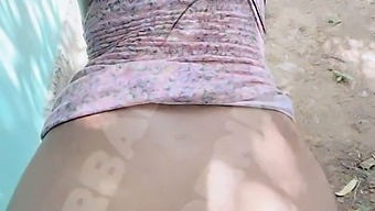 Amateur Babe Gets Her Big Natural Tits And Pussy Fucked On The Street