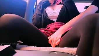 Exclusive Video Of My Stepsister'S Car Blowjob And Public Sex