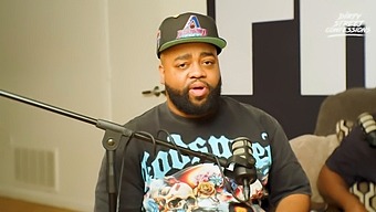 Curlyrican Gets A Rough Ride During A Podcast Interview.