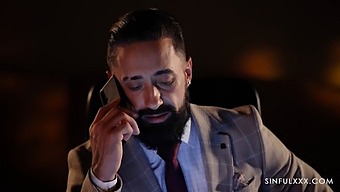 A Secretary Gets Bound And Banged On The Stairwell