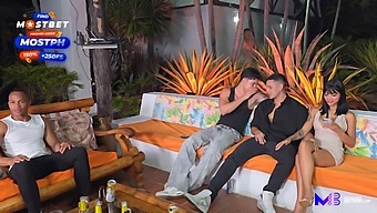 Max Betancur Has A Hot Scene With Tatiana Alvarez While His Girlfriend Is Away.